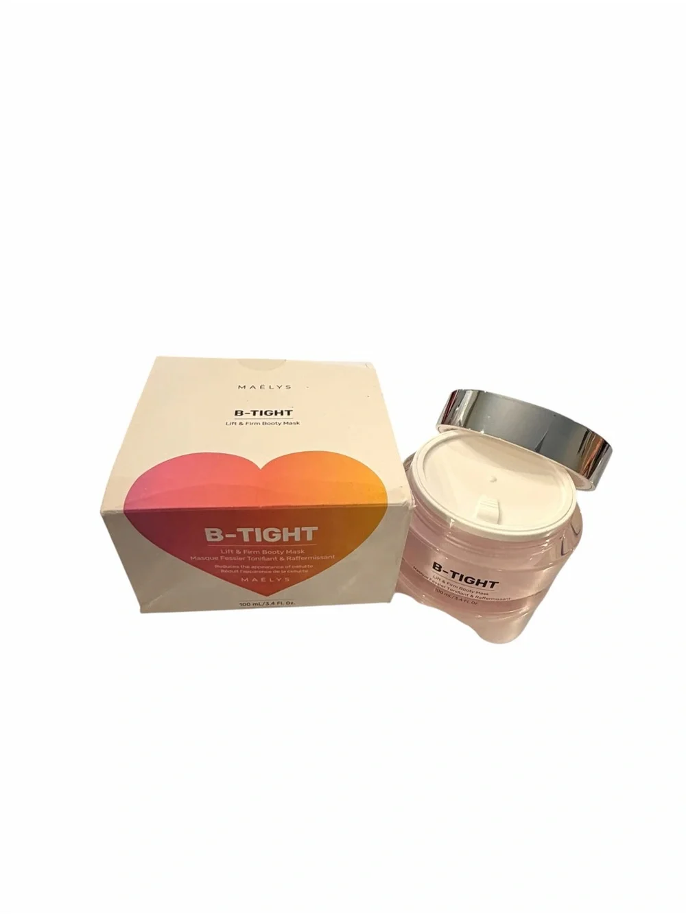 Maelys B-TIGHT Lift & Firm Booty Mask Sealed Firms Tones Reduce Cellulite Look